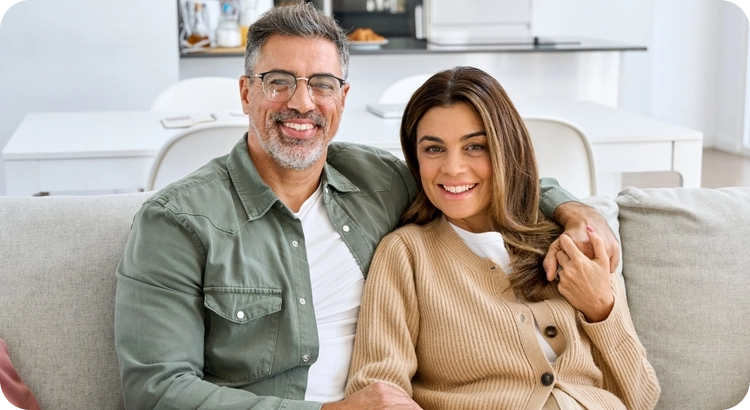 Photo of an elderly couple